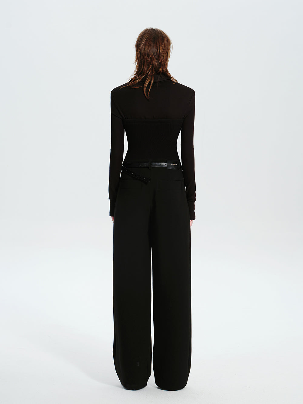 MUKTANK×MODULER Slim-Fit "Paper-Doll" Knit-Blend Blazer