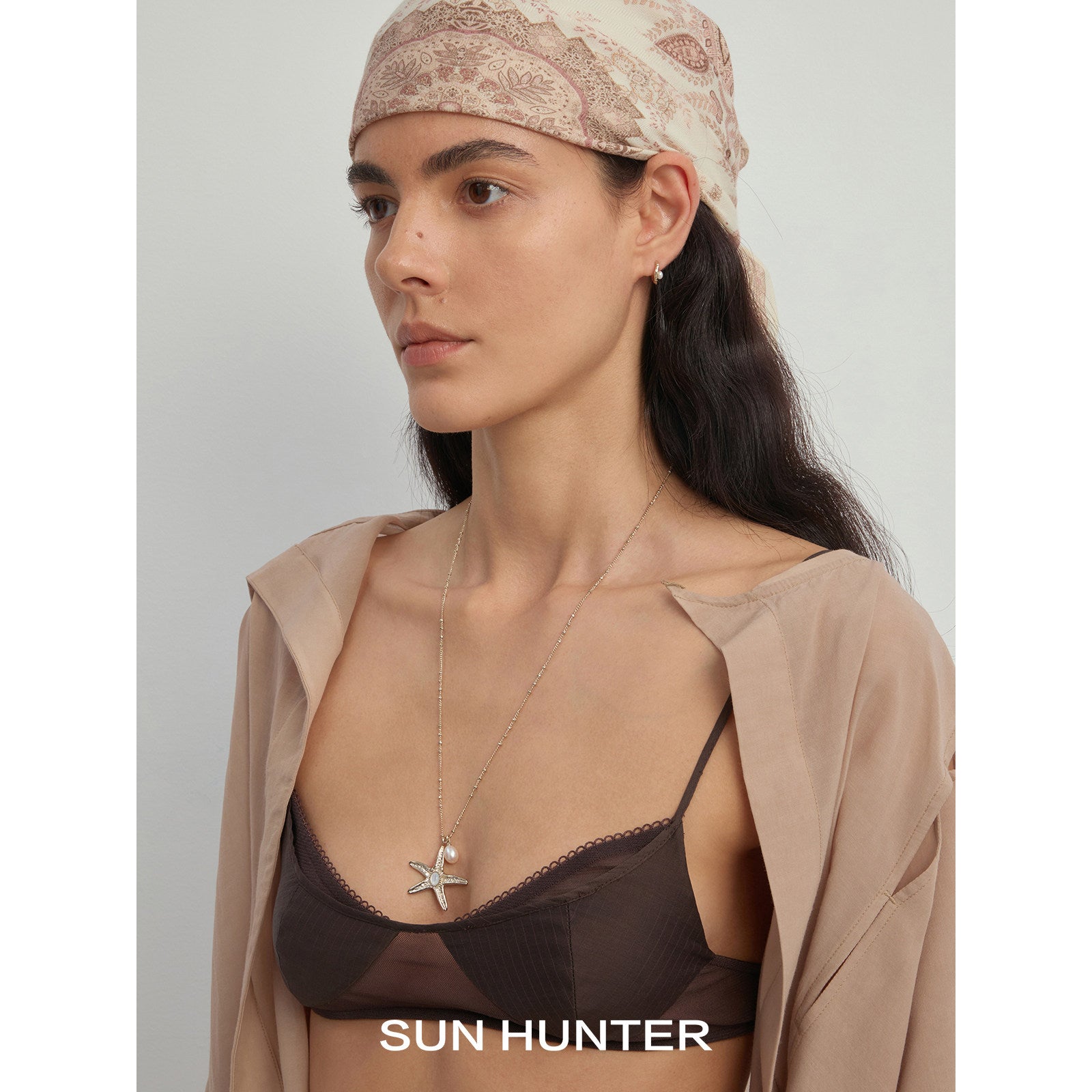 MUKTANK×SUN HUNTEROcean Starfish Plain Chain