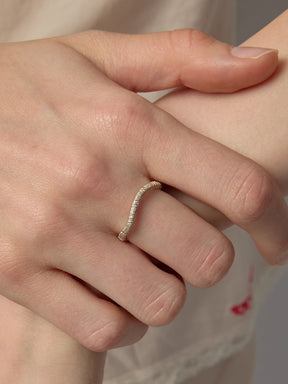 MUKTANK×SUN HUNTER Basic Wire-Wrapped Ring - S925 Silver