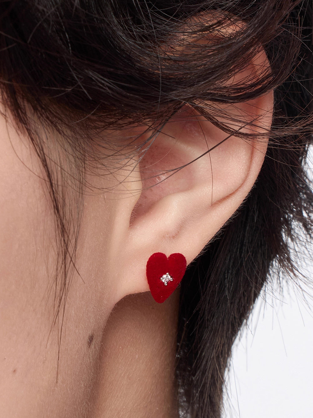 MUKTANK×SUN HUNTER Velvet Heart Jewelry Set