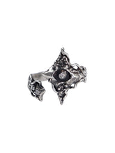 MUKTANK X QUANDO Dark Star's Eye Pure Silver Ring