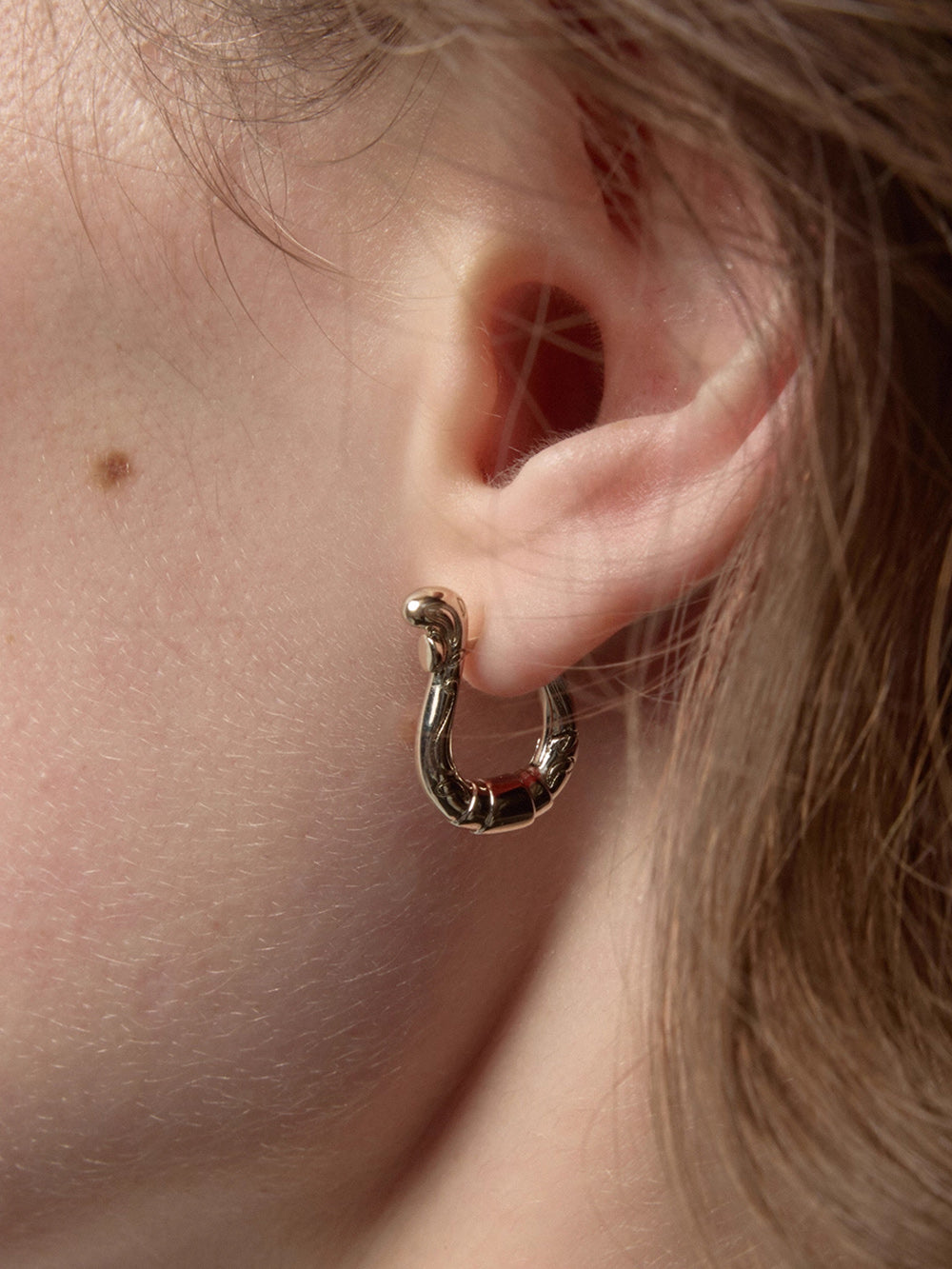 MUKTANK×SUN HUNTER Vintage Horseshoe Ear Cuffs