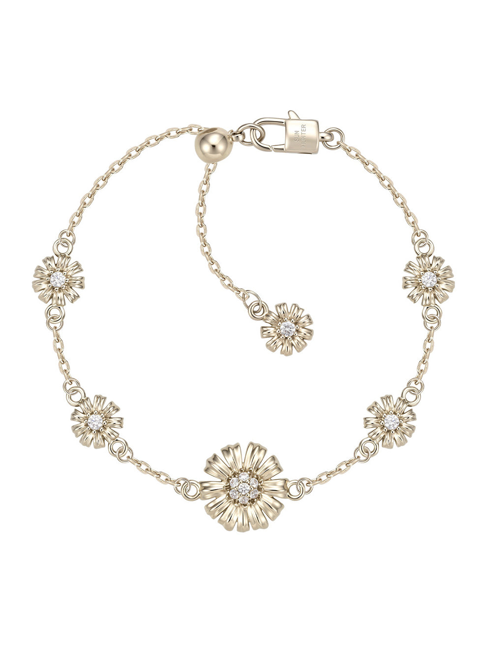 MUKTANK×SUN HUNTER Garden Full Daisy Bracelet