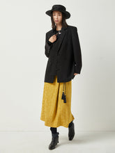 MUKTANK×CUUDICLAB Faux Two-Piece Irregular Blazer