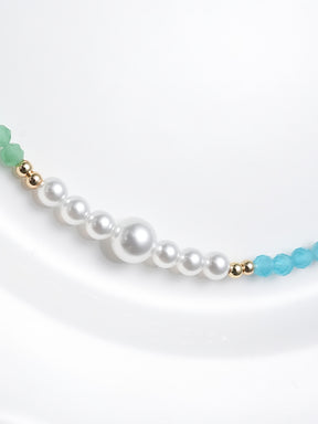 MUKTANK Blue Sea and Sky Necklace