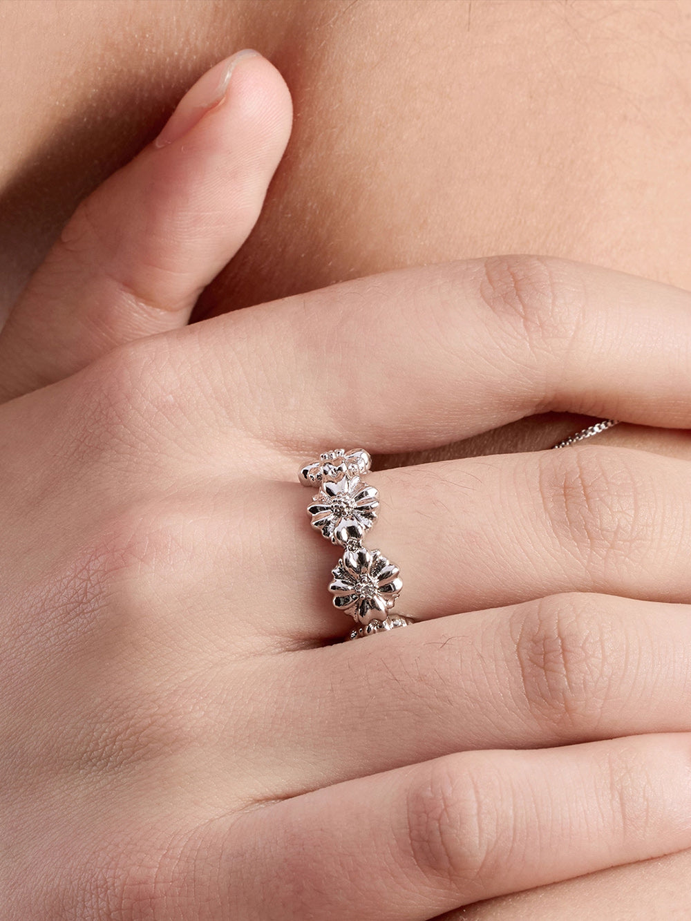 MUKTANK×SUN HUNTER Floral Ring