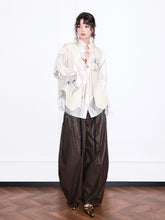 MUKZIN“Realm of Ethereal Mist”Women's Vintage Sequin Beaded Tassel Vest