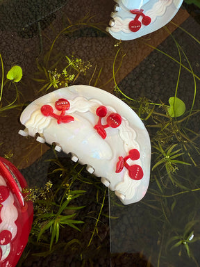 MUKTANK×SUN HUNTER Cherry Cake Hair Clip