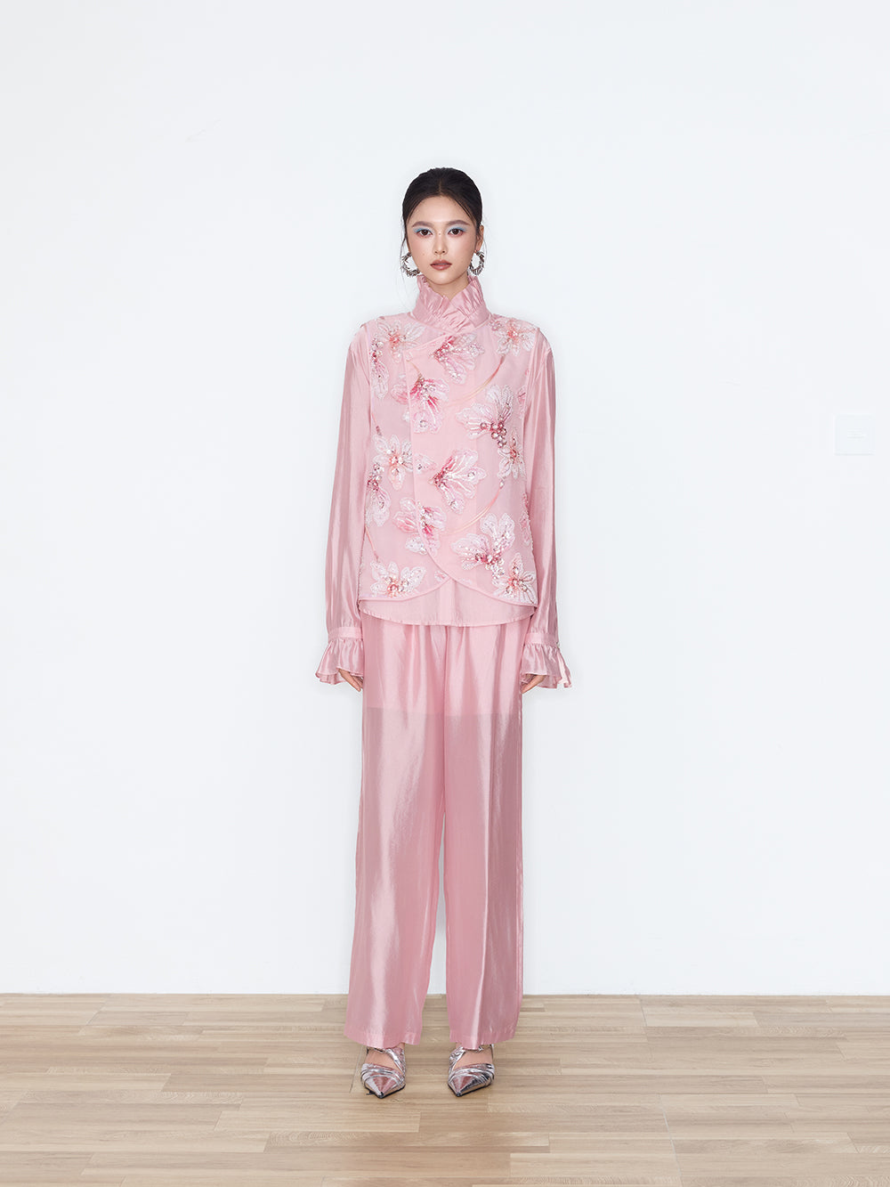 MUKZIN×Flourishing Blooms New Chinese-Style Embroidered Layering Vest
