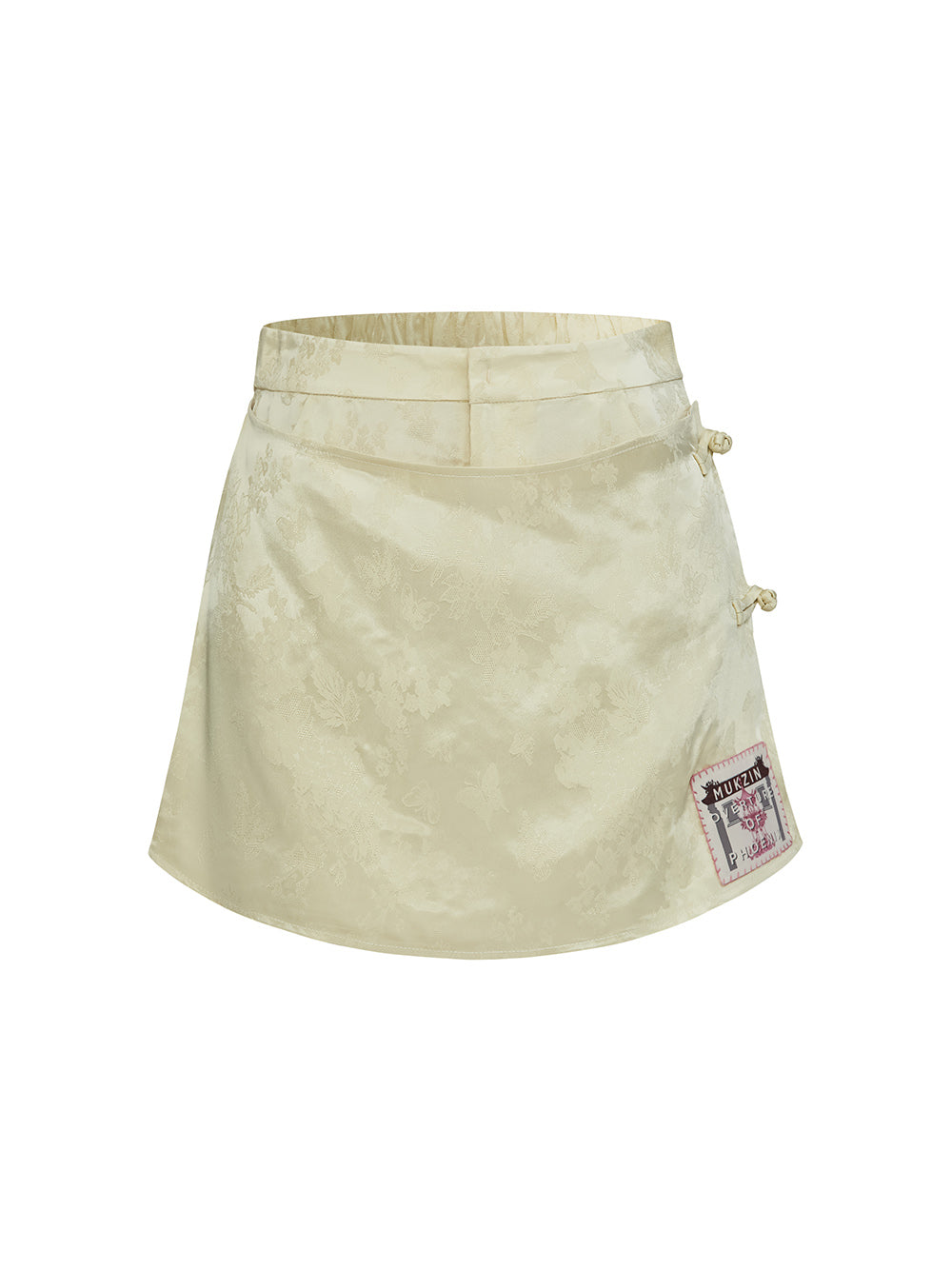 Mukzin "Ode To The New Summer"New Chinese-Style Yellow National Style Shorts