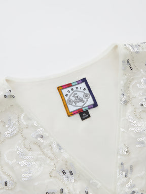 MUKZIN "Ode to the New Summer"White Sleeveless Stylish Casual Vest