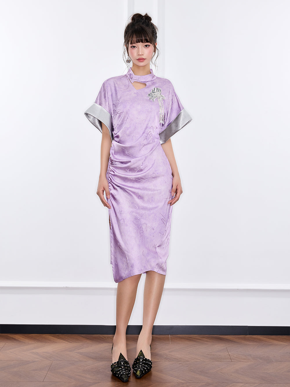 MUKZIN“Capsule Collection”New Chinese Style Tang-style Jacket Dyed with Plant Dyes