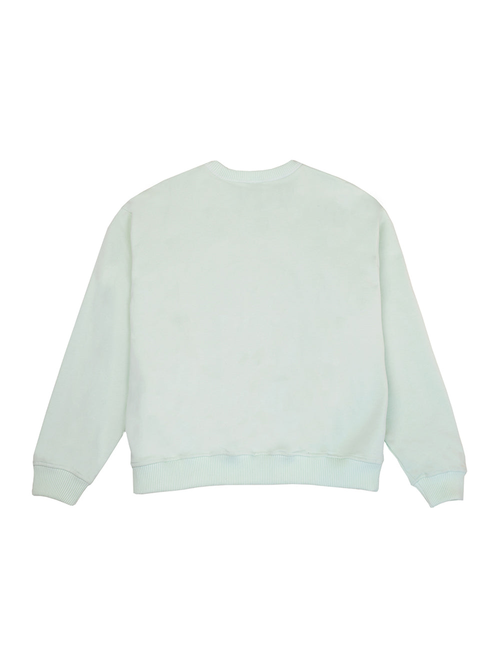 MUKTANK X LASTLAZY Hollow - out Round - neck Street - style Creative “Happy Big Hole”Long - sleeve sweatshirt