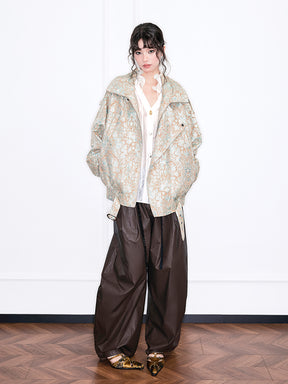 MUKZIN“Realm of Ethereal Mist”European-American Style Trendy Lapel Short Coat