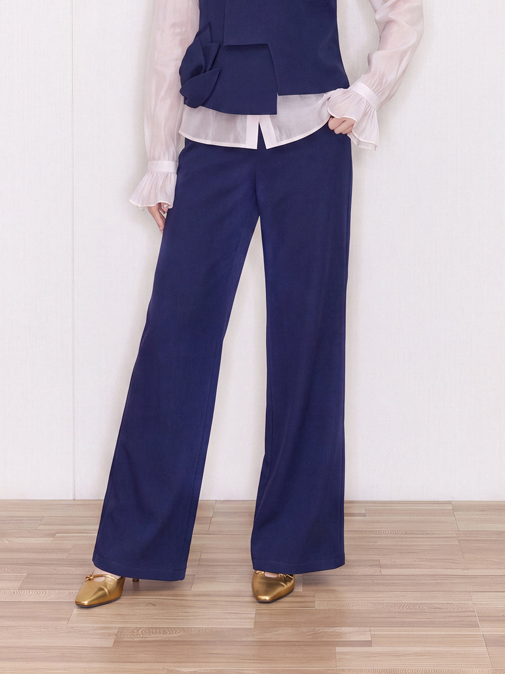 MUKZIN×Flourishing Blooms New Chinese-Style Trouser Set
