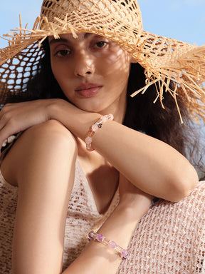 MUKTANK×SUN HUNTER“Fleeting Light”Picturata Crystal Bracelet