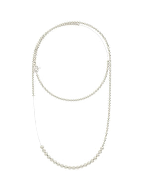 MUKTANK × SUN HUNTER Wire - drawn Ball Spliced Necklace