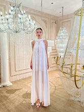 MUKTANK×Jqwention White tulle vacation dress