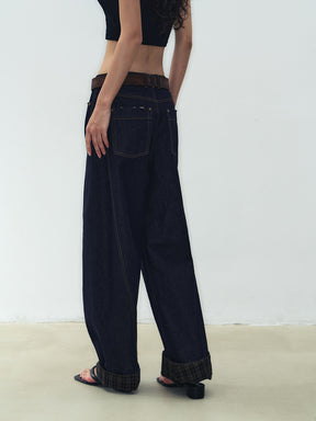 MUKTANK X WESAME Spliced Sickle Pants