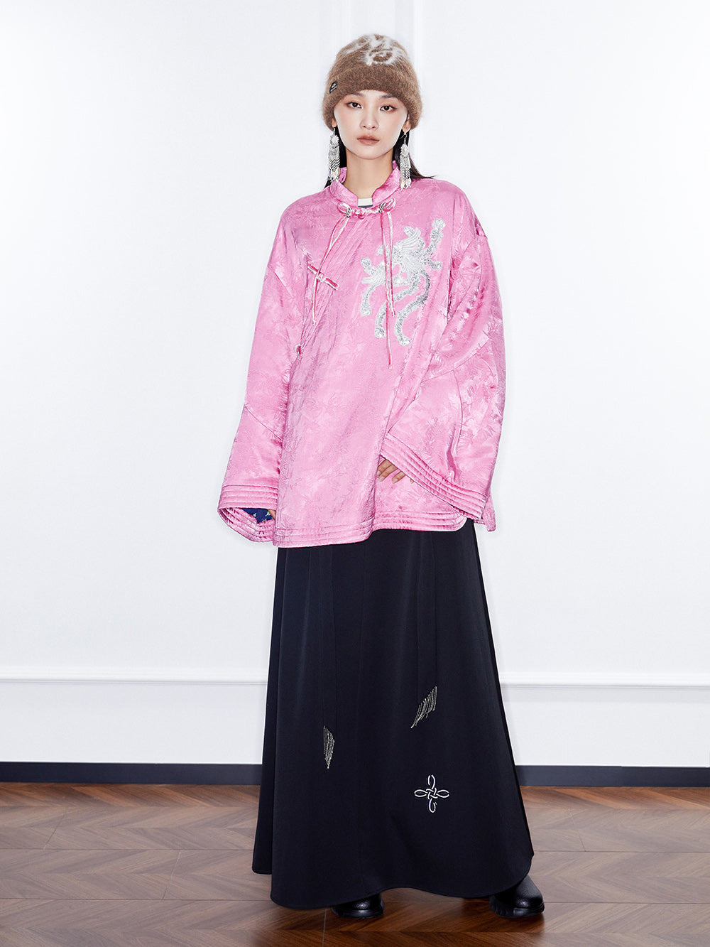 MUKZIN Linglong "Fengqi" Tang Shirt Style Cotton Jacket