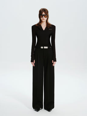 MUKTANK×MODULER Slim-Fit "Paper-Doll" Knit-Blend Blazer