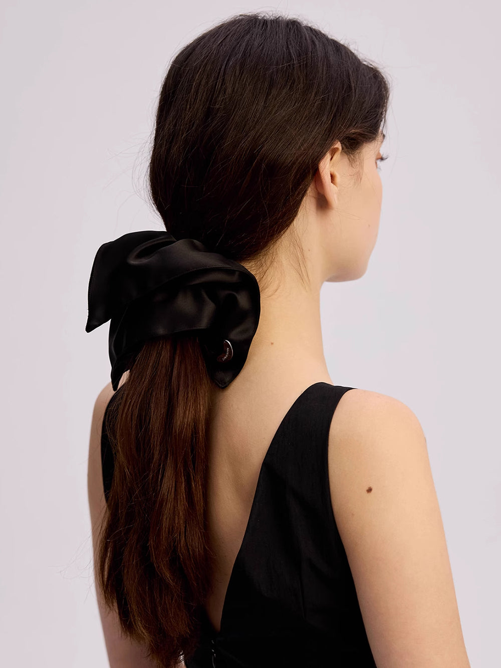 MUKTANK×SUN HUNTER Acetate Satin Bandana Hair Tie