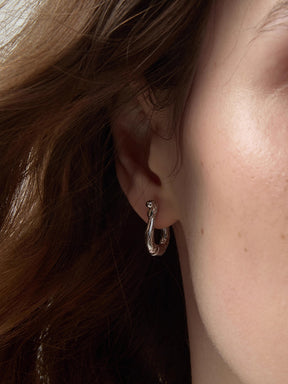 MUKTANK×SUN HUNTER Vintage Horseshoe Ear Cuffs