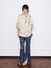 MUKZIN“Capsule Collection”New Chinese-style printed loose coat