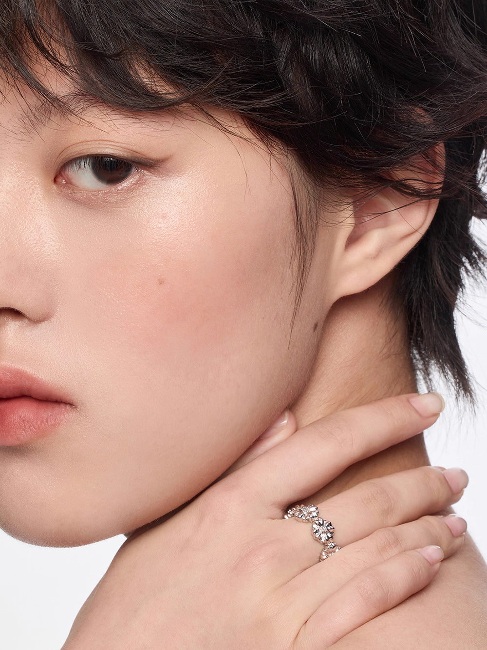 MUKTANK×SUN HUNTER Floral Ring