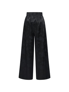 MUKZIN Linglong“Stardust”Slightly Straight Casual Wide-leg Pants