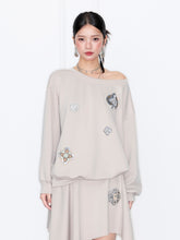 MUKZIN“Capsule Collection”Vintage Style Casual Pullover Top