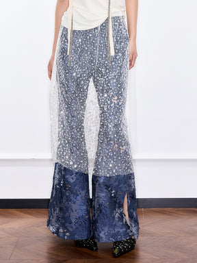 MUKZIN“Capsule Collection” Lace Skirt