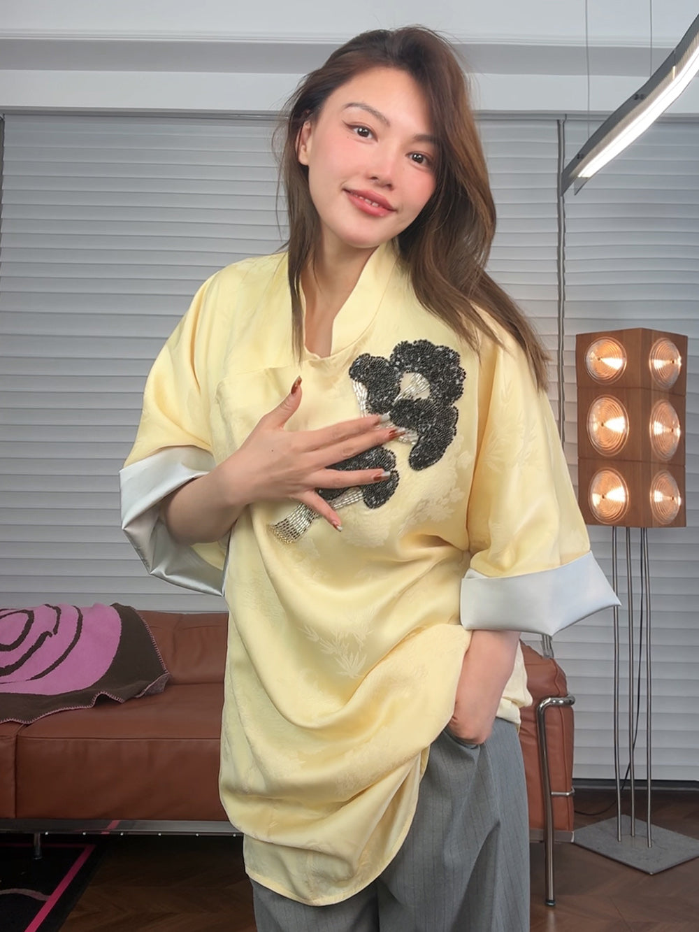MUKZIN“Capsule Collection”Yellow dress