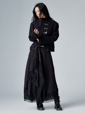 MUKTANK × CUUDICLAB Fake Two-piece New Chinese Style Suit