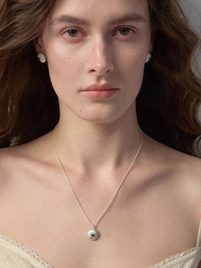 MUKTANK×SUN HUNTER Round Brushed Necklace