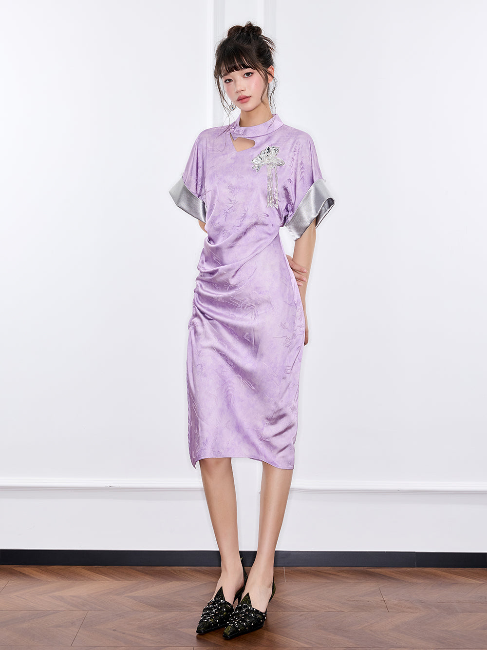 MUKZIN“Capsule Collection”New Chinese Style Tang-style Jacket Dyed with Plant Dyes