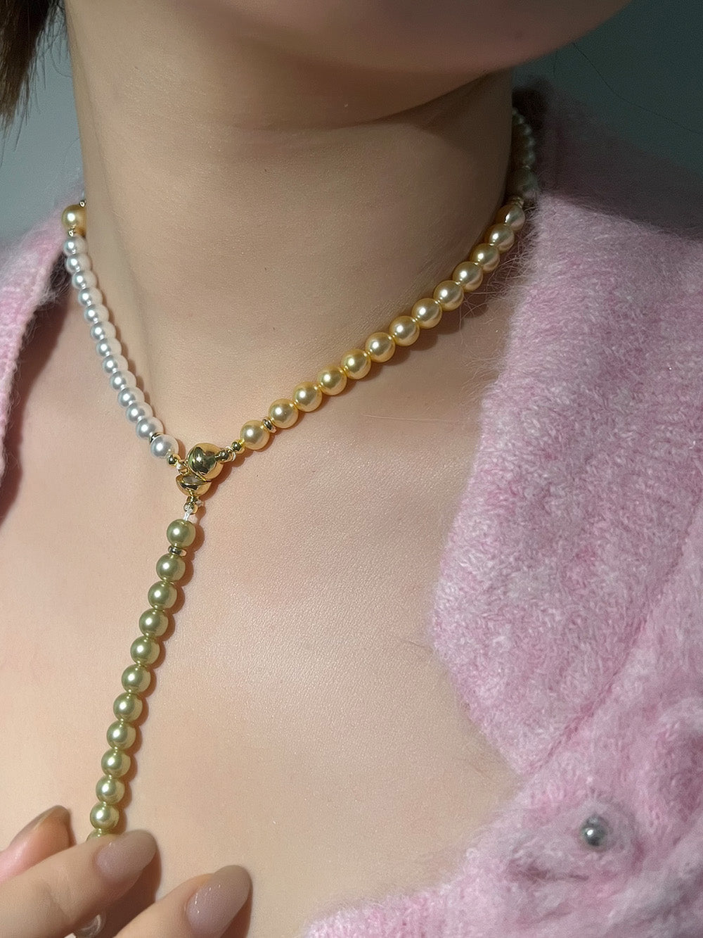 MUKTANK Waltz Pearl Necklace