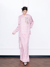 MUKZIN¡°Night Ballad of Chang'an¡±Wrap Layered Wide-Leg Pants | Tang Dynasty Inspired Satin Trousers