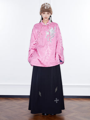 MUKZIN Linglong "Fengqi" Tang Shirt Style Cotton Jacket