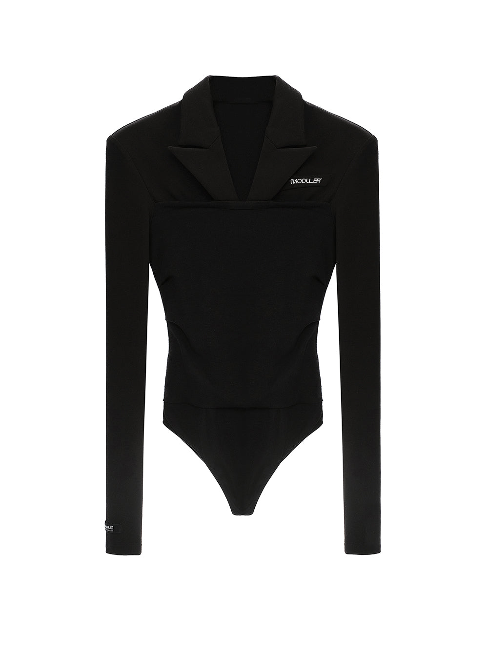 MUKTANK×MODULER Slim-Fit "Paper-Doll" Knit-Blend Blazer