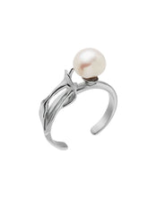 MUKTANK×PEARLONA Melting Metal Baroque Pearl Ring