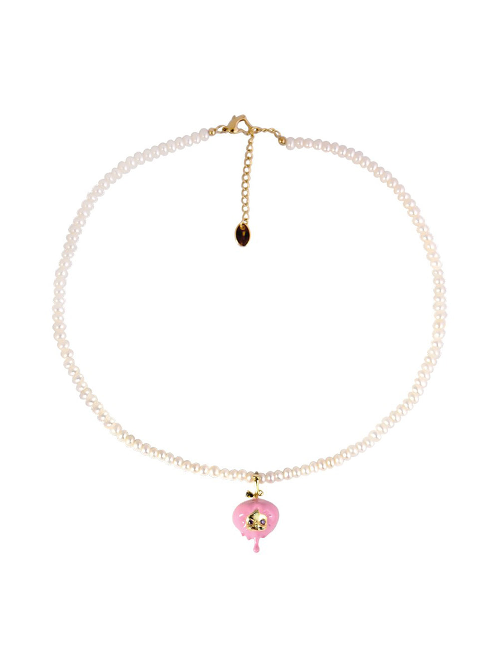 MUKTANK X QUANDO Milky Lucky Fruit Pearl Necklace