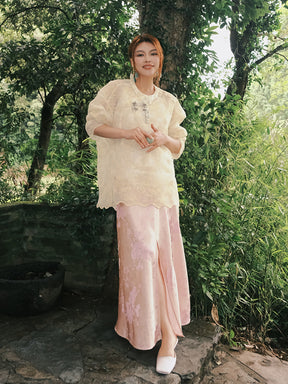 MUKZIN“Capsule Collection”Neo-Chinese Style Heavy-Embroidery Shirt