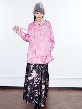 MUKZIN  Linglong  “Linglongzi”Chinese-style Jacquard Shirt