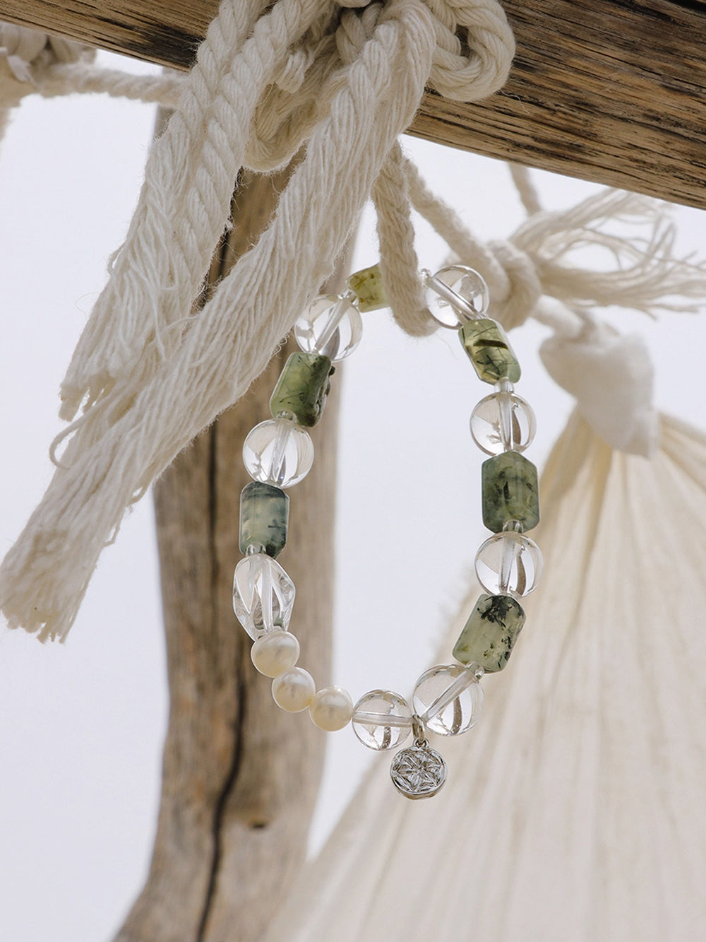 MUKTANK×SUN HUNTER“Fleeting Light”Forest Crystal Bracelet