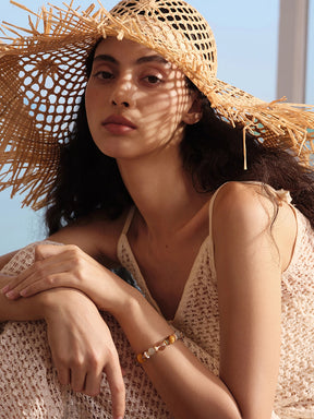 MUKTANK×SUN HUNTER“Fleeting Light”Sunset & Blue Ocean Bracelet