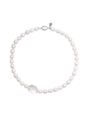 MUKTANK×SUN HUNTER“Fleeting Light”Purifying Magnetic Field Pearl Necklace