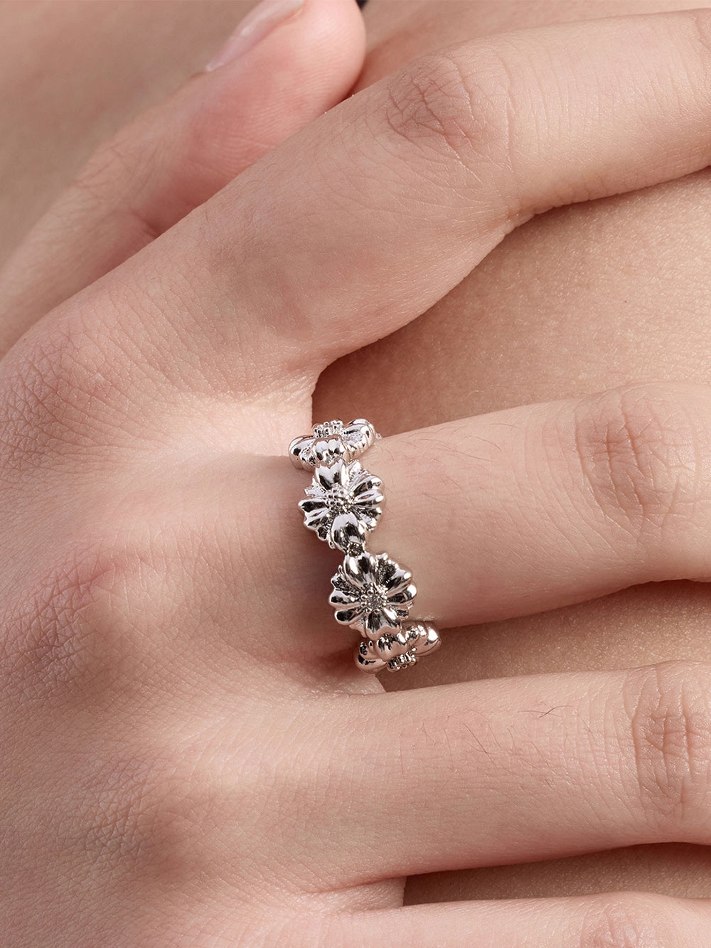 MUKTANK×SUN HUNTER Floral Ring