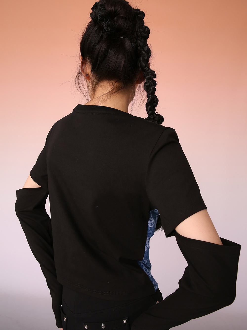 MUKZIN Chinese-style Chic Retro Bow Top