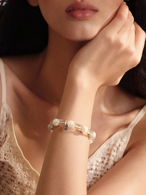 MUKTANK×SUN HUNTER“Fleeting Light”Mermaid's Tear Crystal Bracelet